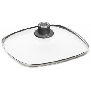 Woll Cookware Square Glass Lid with Vented Knob WOK1131